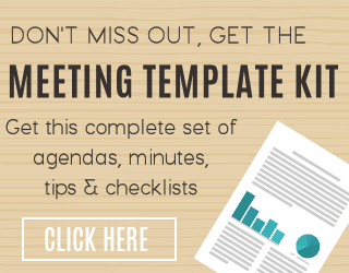 Meeting minutes template and more