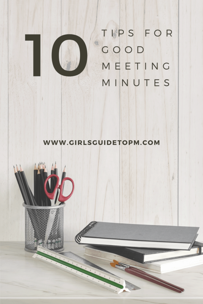 10 Tips for Good Meeting Minutes