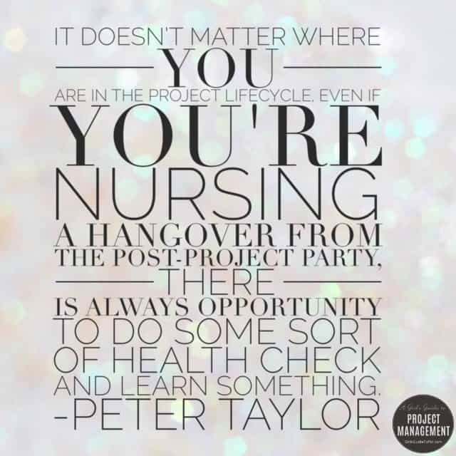 Peter Taylor quote