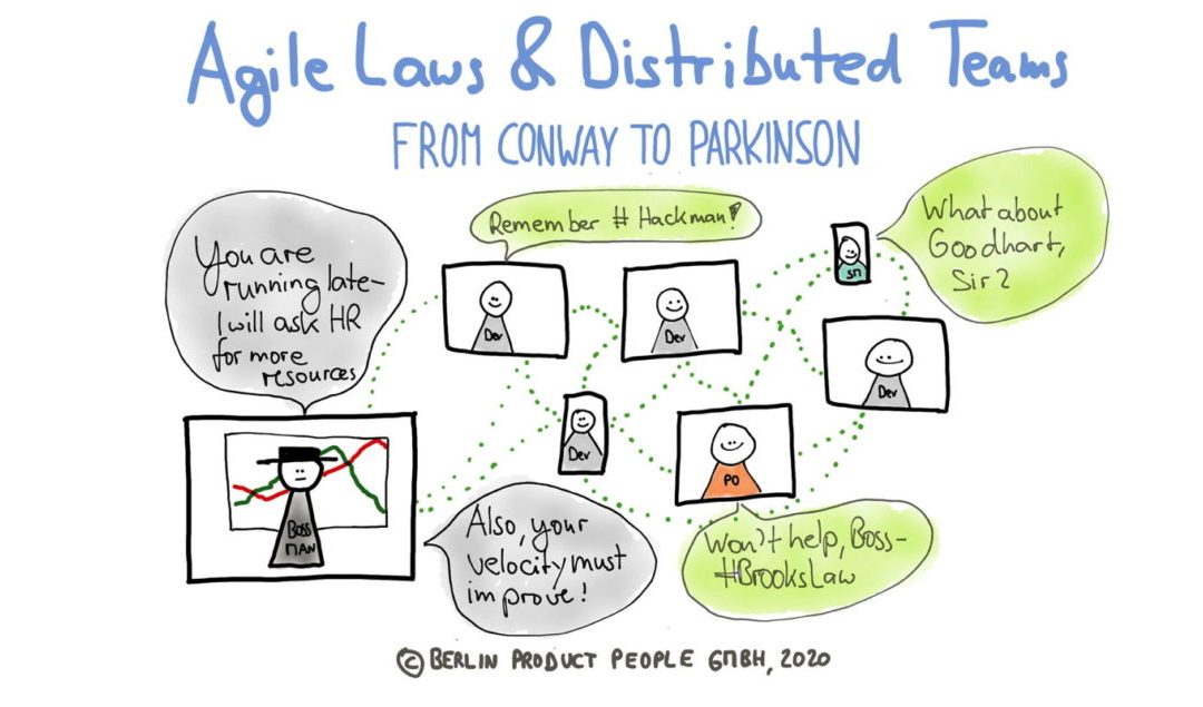 Agile Laws & Distributed Teams: From Conway to Goodhart to Parkinson