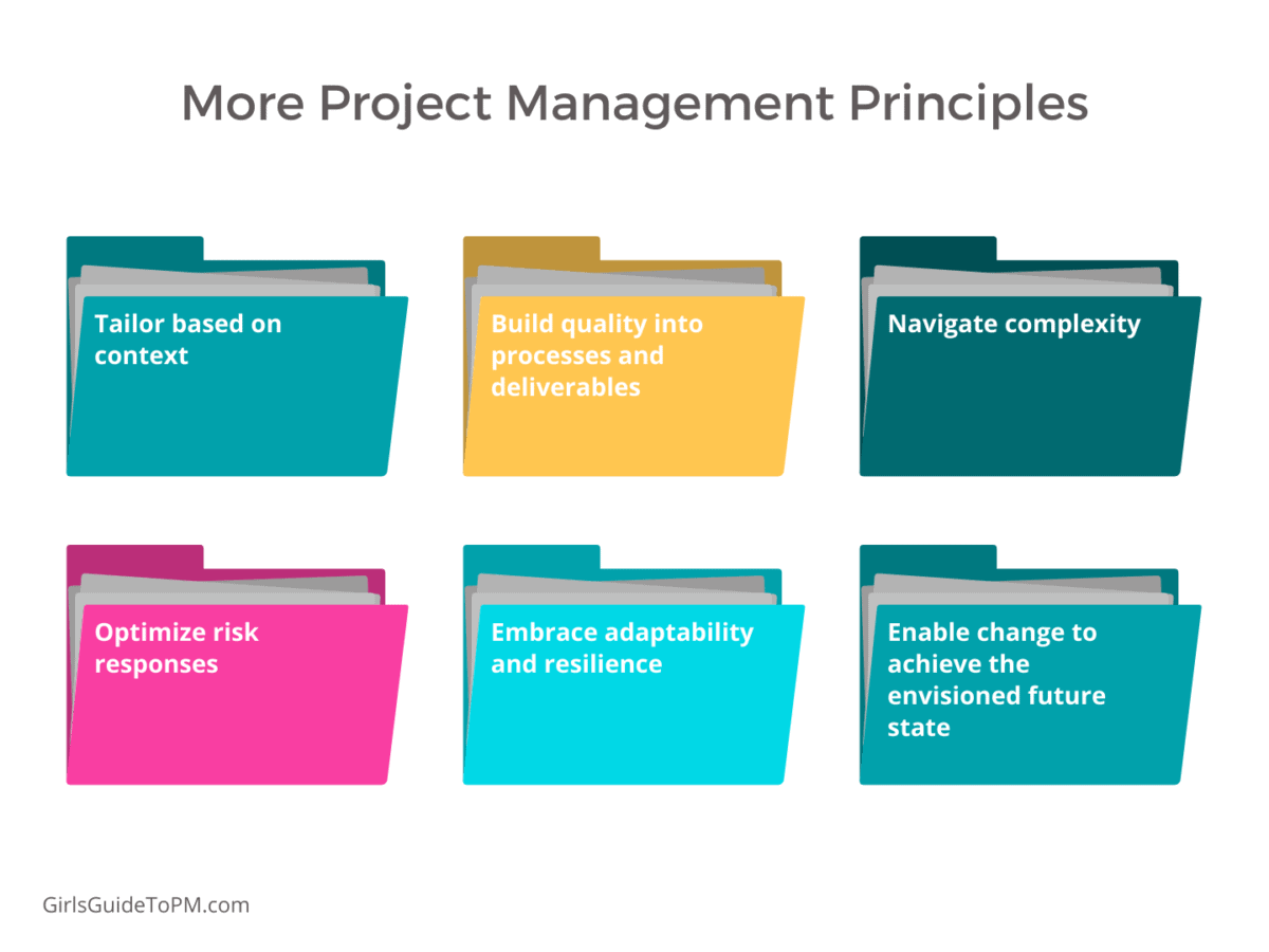 more project management principles