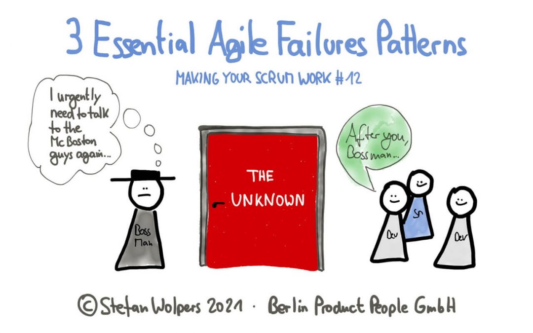 Three Essential Agile Failure Patterns in 7:31 Minutes—Making Your Scrum Work #12