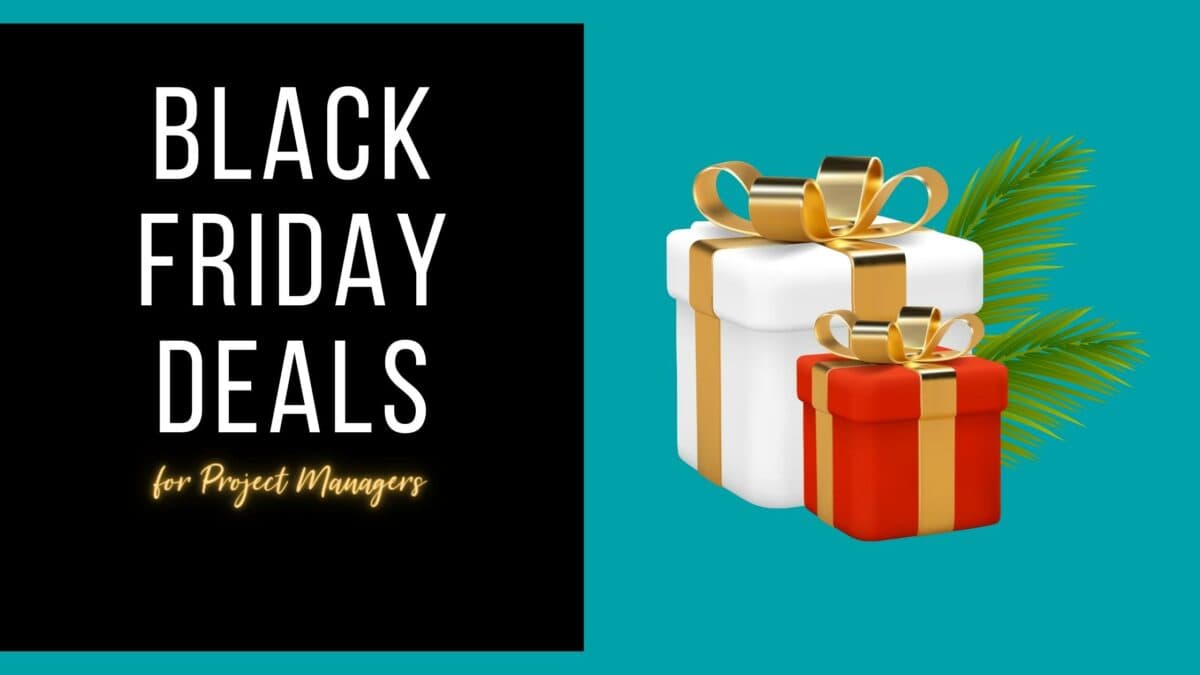 black friday deals for project managers