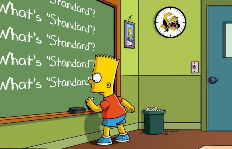 When standard is no longer “standard”