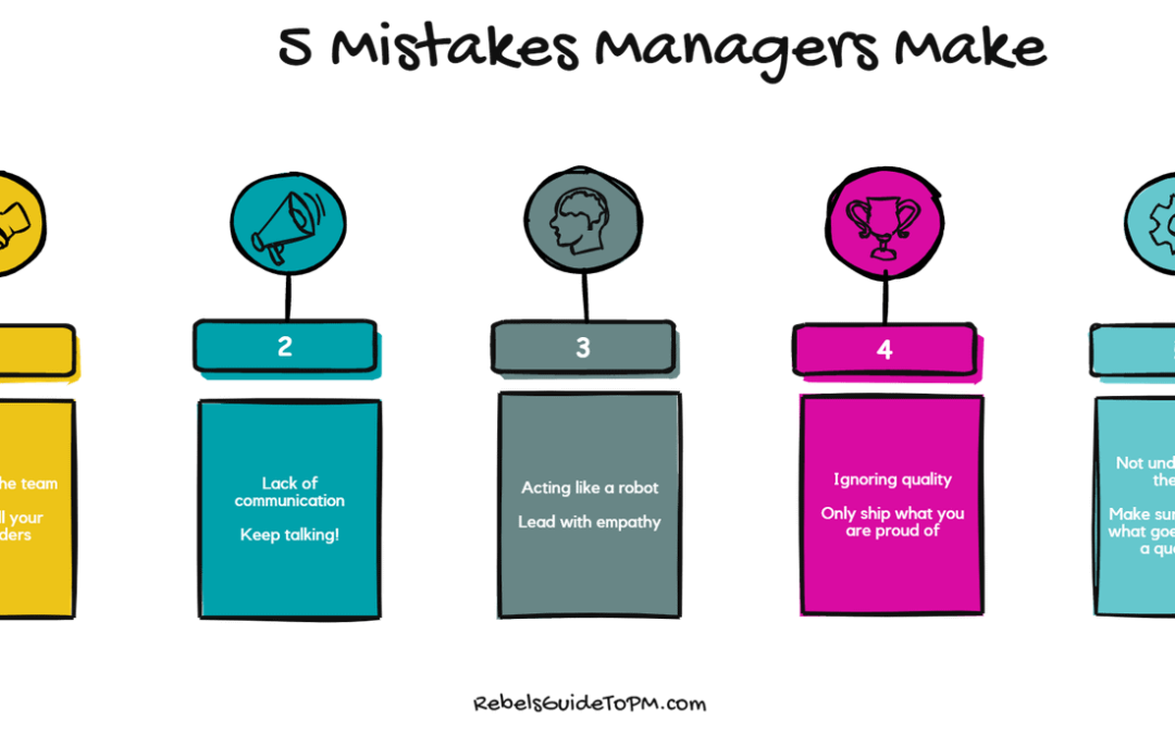 5 Mistakes Every Project Manager Should Avoid