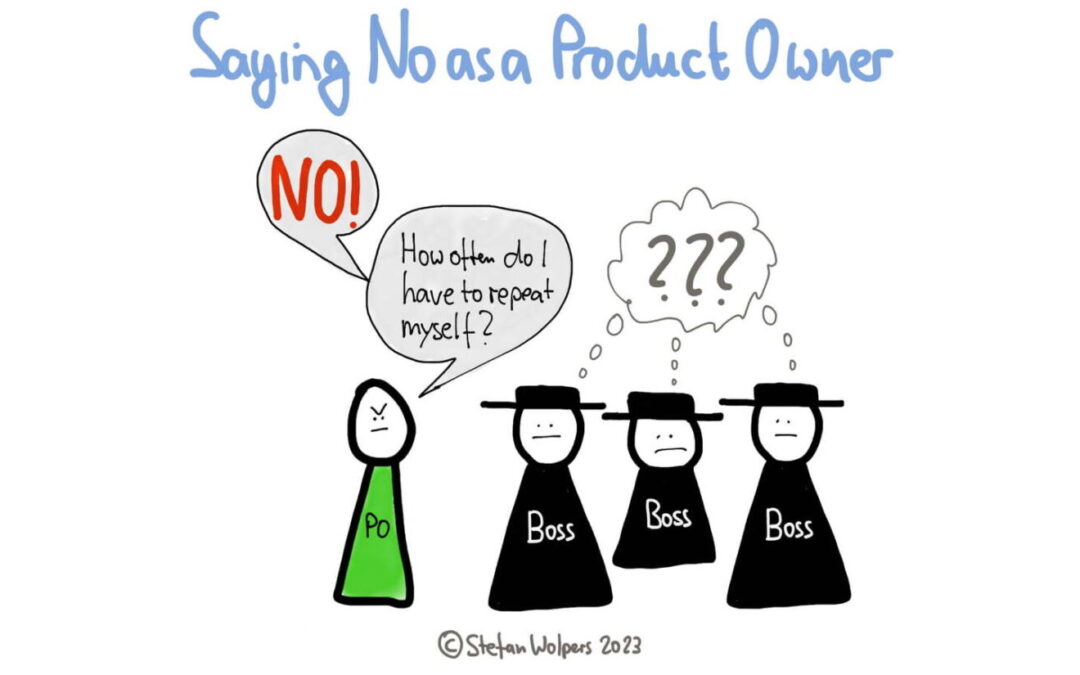 Saying No as a Product Owner or Product Manager