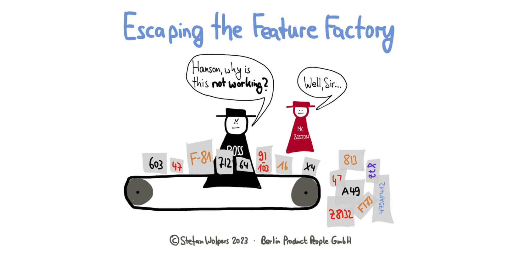 Escaping the Feature Factory — Refocussing From Output to Outcome — Age-of-Product.com