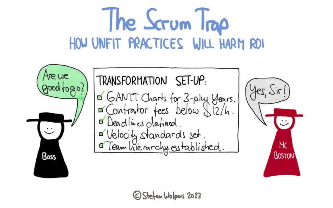 The Scrum Trap: How Unfit Practices Will Harm Return on Investment