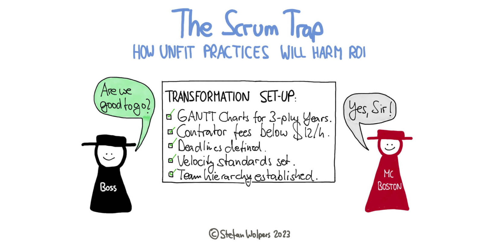 The Scrum Trap: How Unfit Practices Will Harm Return on Investment — Age-of-Product.com